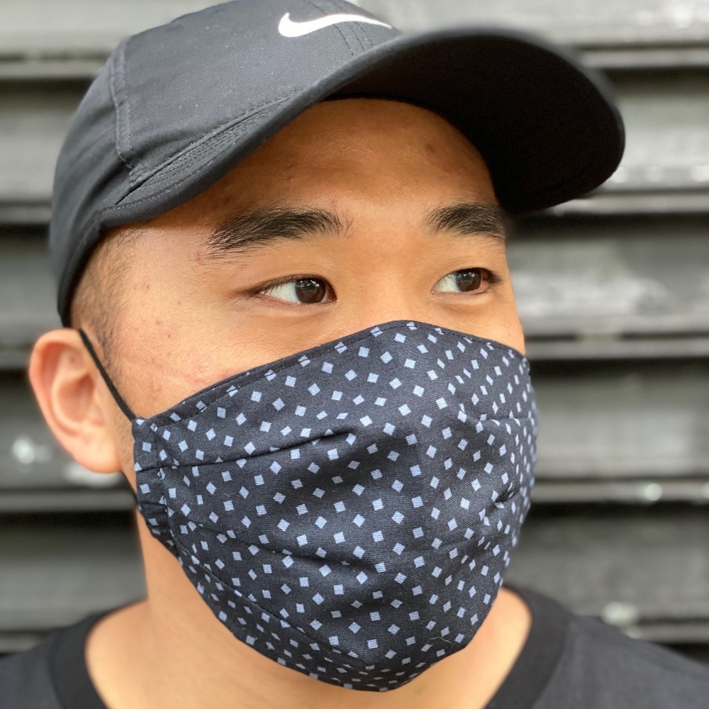 Reusable Adult 2 Layer 100% Cotton Face Mask Cover